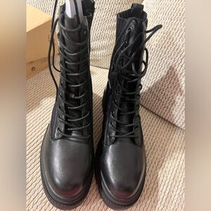 Women Aldo combat boots size 9 women